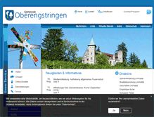 Tablet Screenshot of oberengstringen.ch